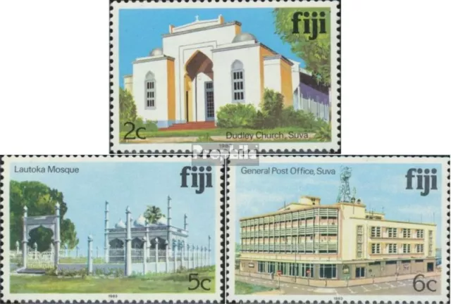 Briefmarken Fidschi-Inseln  Mi 400II,402II,403II mit Jahreszahl 1983 postfrisch