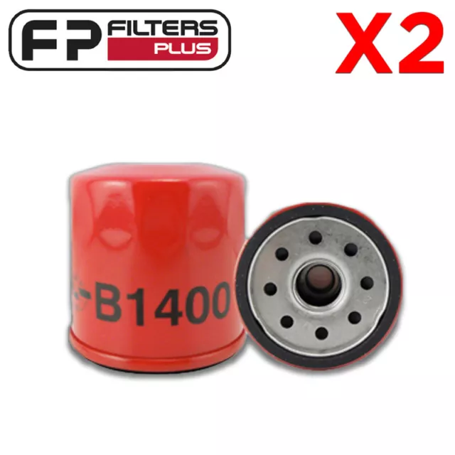 2 x B1400 (USA MADE) Oil Filter - 1996 to 2007 – Yamaha VMX1200 - RMZ119, KN303