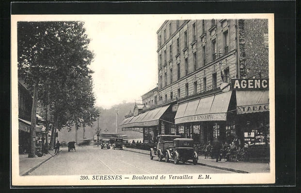 CPA Suresnes, Boulevard de Versailles