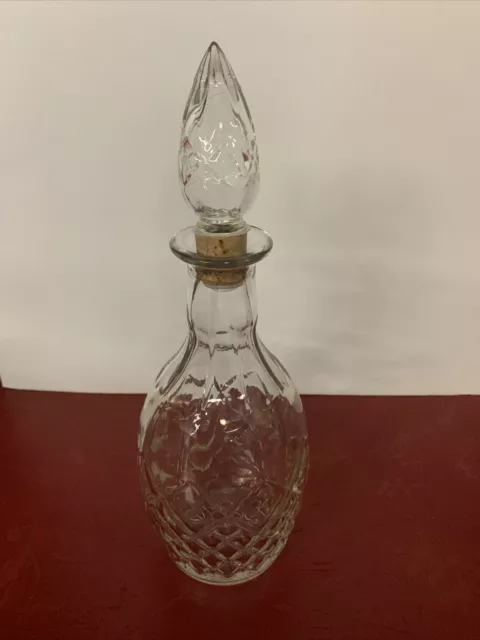 1967 London Winery Limited Glass 12" Tall Decanter - London Ontario, Canada