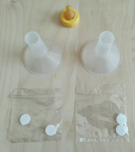 Medela PersonalFit Breast Shields, 2, Large (27 mm), Membranes + Nipple + Collar