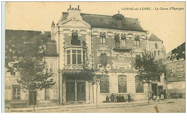 58.COSNE SUR LOIRE.n°25443.LA CAISSE D'EPARGNE