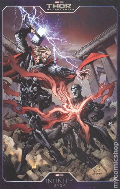 Thor #23D Stegman Infinity Saga Variant VF 2022 Stock Image