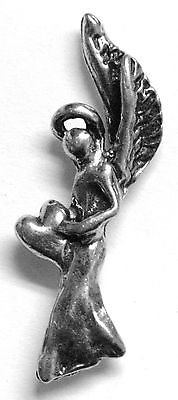 Angel of Giving pin (with post and button attachment)