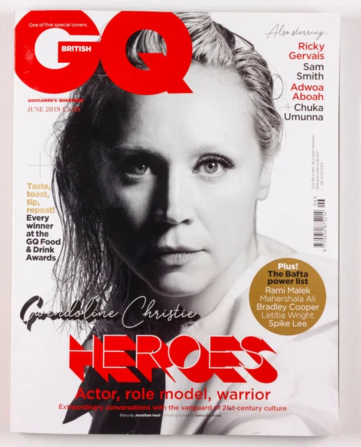 GQ UK Juin 2019 - Sam Smith & Adwoa Aboah En Couverture (BAFTA, Gwendoline Christie, Tom Dixon)
