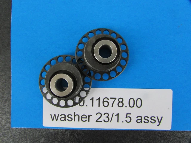 2 Freeline front end graduated washer assembly for adjusting front end Birel