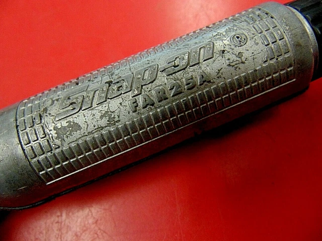 Snap-On Tools FAR25A, Compact Air Ratchet 1/4" Drive, 5 - 25 ft lbs *EXCELLENT* 2