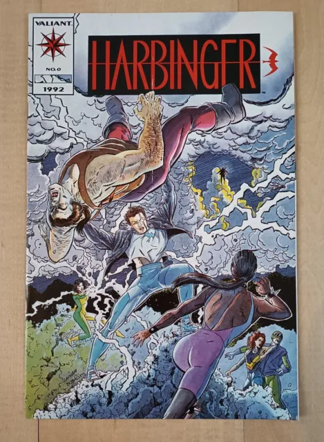 Harbinger Vol 1 #0 Valiant Comics (1992) Blue Cover