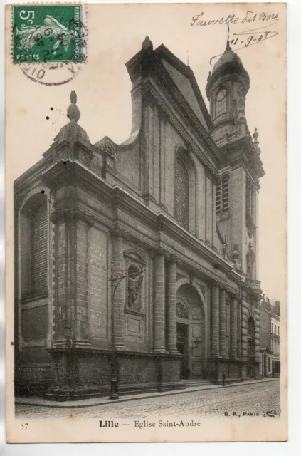 LILLE - Nord - CPA 59 - L' Eglise Saint André
