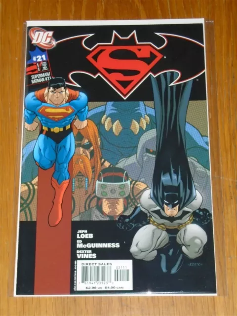 Superman Batman #21 Dc Comics September 2005 Nm (9.4)
