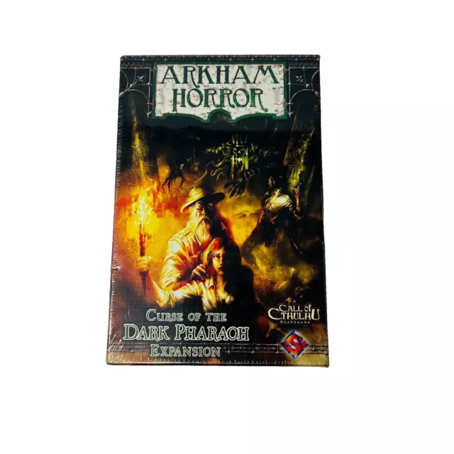 Arkham Horror Curse of the Dark Pharaoh Expansion First Edition Brand New Sealed