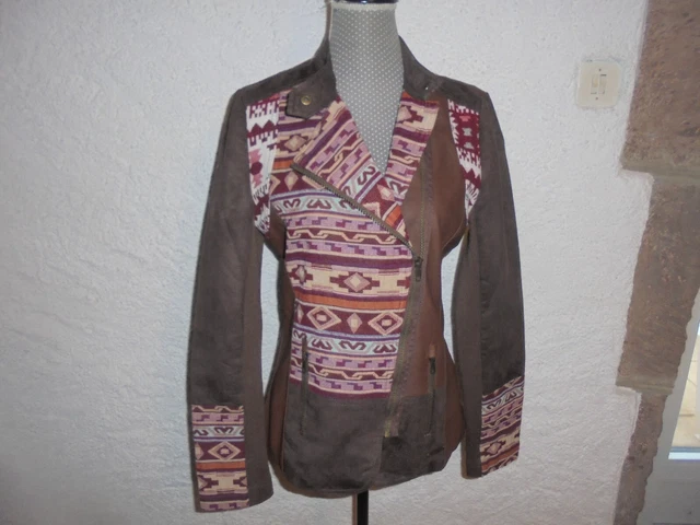 Veste De Moto Courte ONLY Femme – Kaki – Coupe Perfecto – Taille 40 (neuf Avec étiquettes)