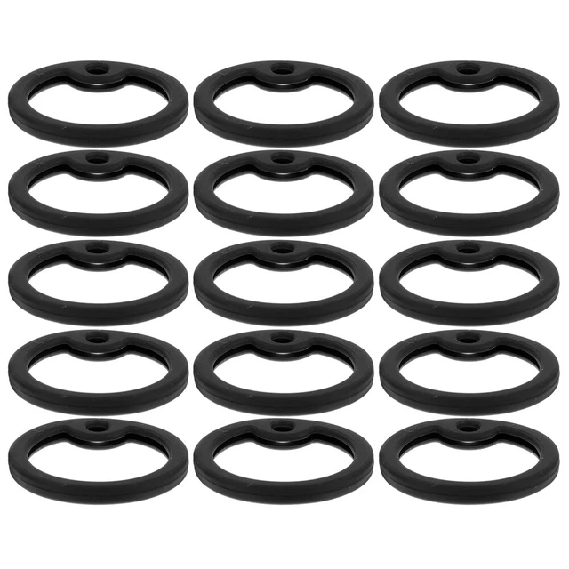 15 Pcs Silencieux Dogtag Étiquettes De Chien D'identification Bague Plaque