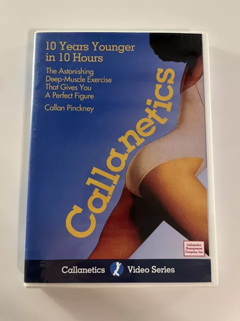 CALLANETICS EVOLUTION BODY BY DESIGN TONING PROGRAM DVD NEW BARRE STYLE  WORKOUT