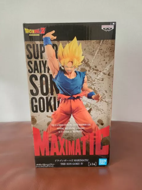 BANDAI BANPRESTO FIGURE DRAGON BALL SUPER - GOKU SUPER SAYAJIN GOD -  MAXIMATIC REF: 17034/22492, Multicor