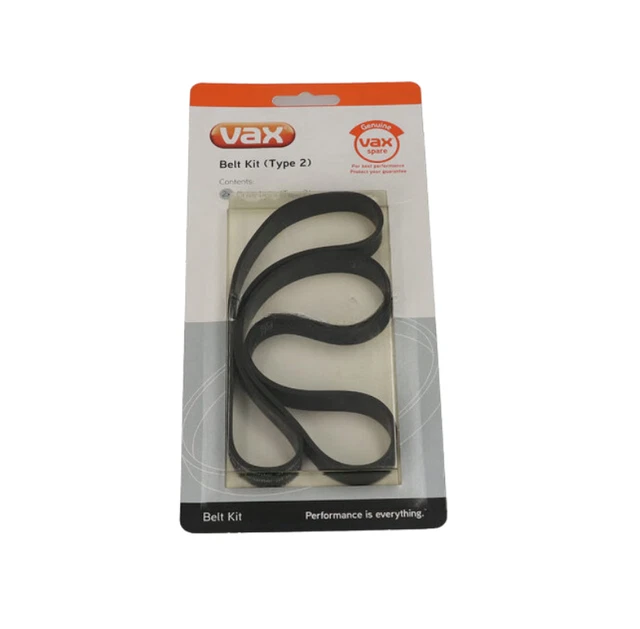 Vax Antriebsriemen-Set Für Standreiniger – 2 Riemen, Kompatibel Mit Power 4 U90-P4-B