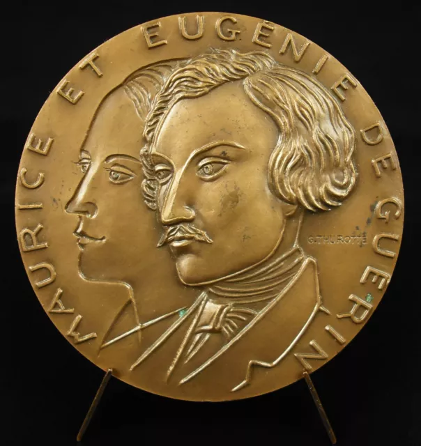 Medal Maurice And Eugenie Guerin Le Centaur Tarne Poet Poetry Medal