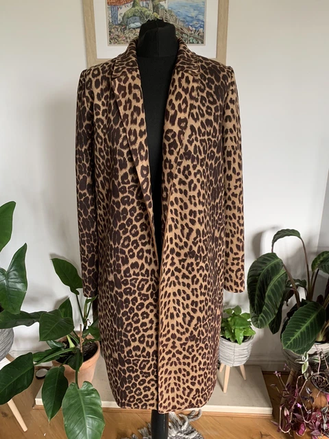 Leopard print store jacket zara