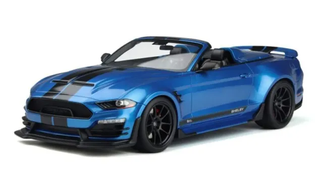 GT Spirit GT398 1:18 2022 Shelby Super Snake Speedster Velocity Blue
