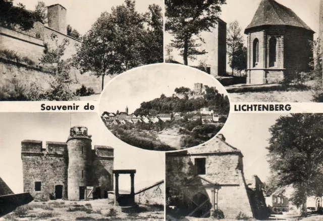 (67) LICHTENBERG Multivue , souvenir de ( Bas Rhin )