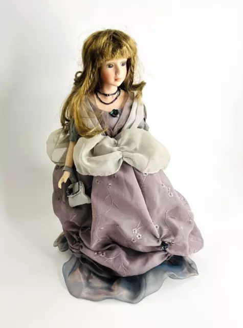 Duck House Fine Porcelain Doll Heirloom Regina 18" In Original Box Vintage