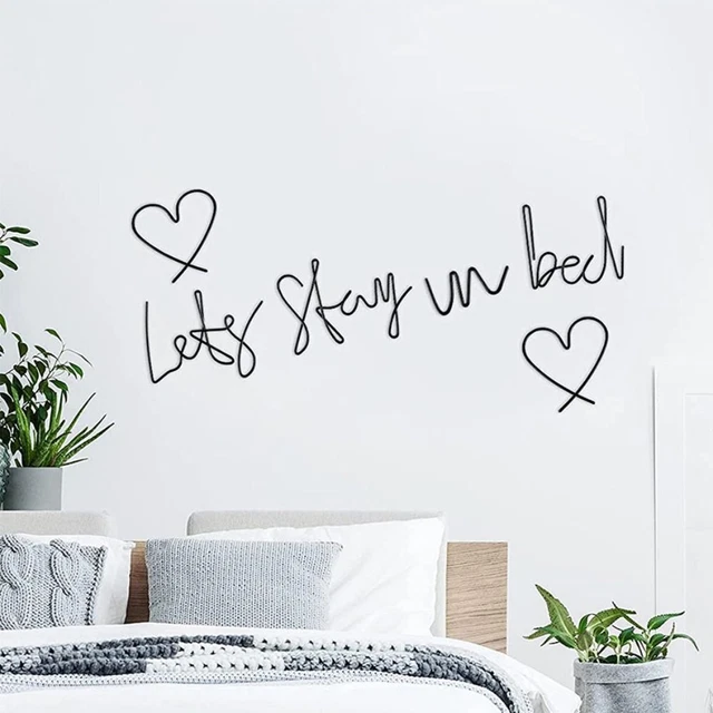 Black Iron House Wall Decoration Iron Bedroom Iron Crafts Decoration  Room