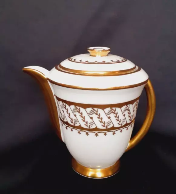 Pot à lait crémier en porcelaine de Limoges vers 1928 art déco