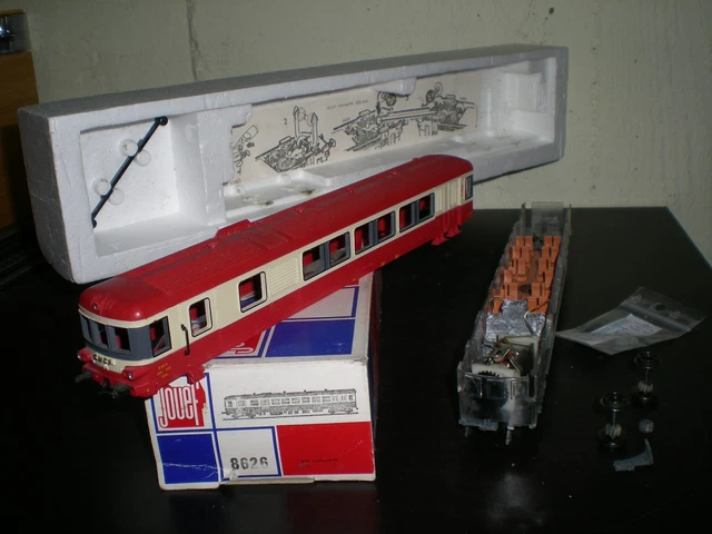 Ancienne Motrice Jouef EAD XBD 4923 – Pièce Rare Pour Autorail Bleu – HO 1/87