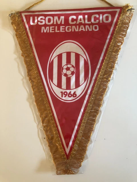Fanion Vintage Cagliari Calcio – Pennant Football Italien – Gagliardetto