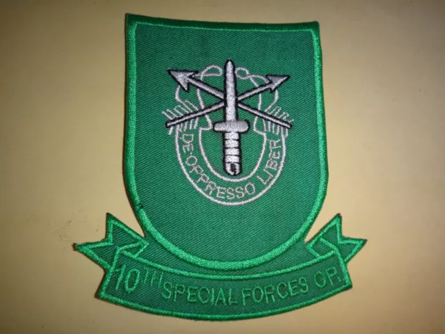 US Army 10th Special Forces Group (Airborne) DE OPPRESSO LIBER Patch