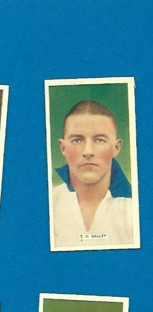 1930s Cigarette Card - T.H.Bagley of Bury FC by Carreras