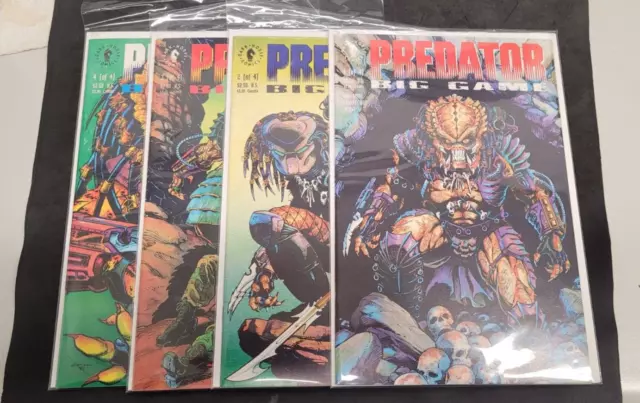 Predator big game #1-4 dark horse comics