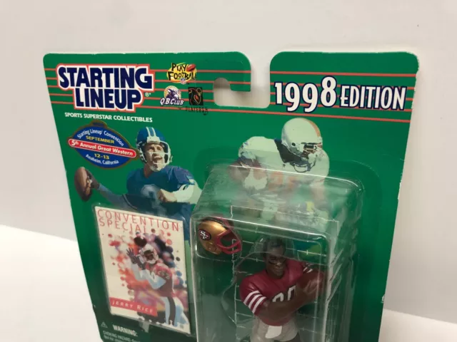 Jerry Rice San Francisco 49ers 1998 Starting Lineup Convention Exclusive Figure 2