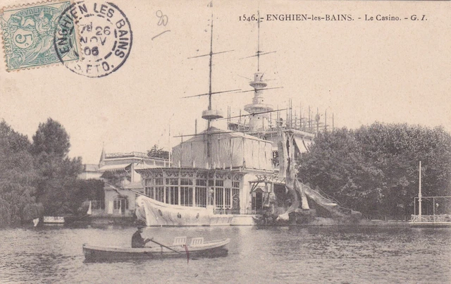 CP2 - CPA FRANCE - ENGHIEN LES BAINS - Le Casino.