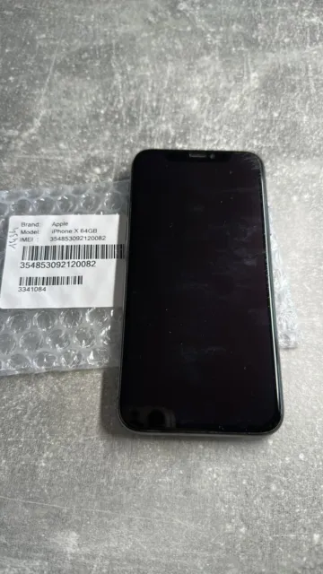 1434 - Apple iPhone X 64 Go - GRIS SIDERAL