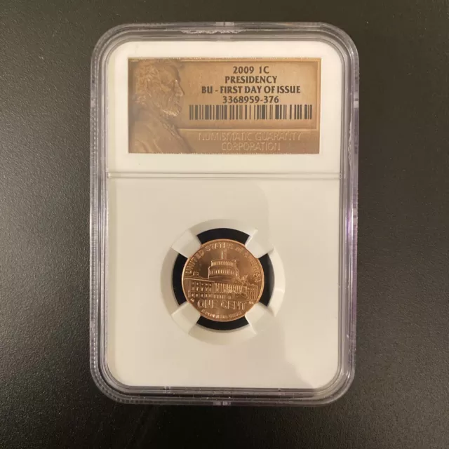 2009 Lincoln Cent (Presidency) NGC BU - First Day of Issue