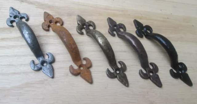 5" Cast Iron Kitchen Cabinet Door Cupboard Drawer Country Pull Handles