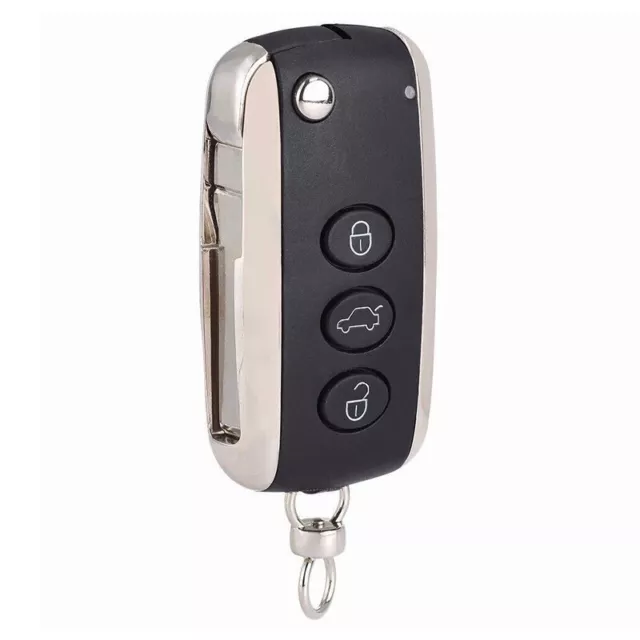 3Button Remote Key Fob Case Cover Fit for Bentley Continental GT GTC Flying Spur