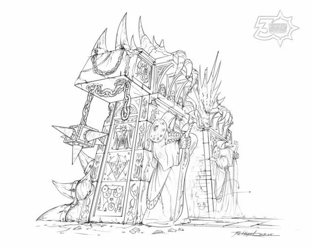 World Of Warcraft Art (Size 10 x 8") Blizzard Burning Crusade Concept Art - New