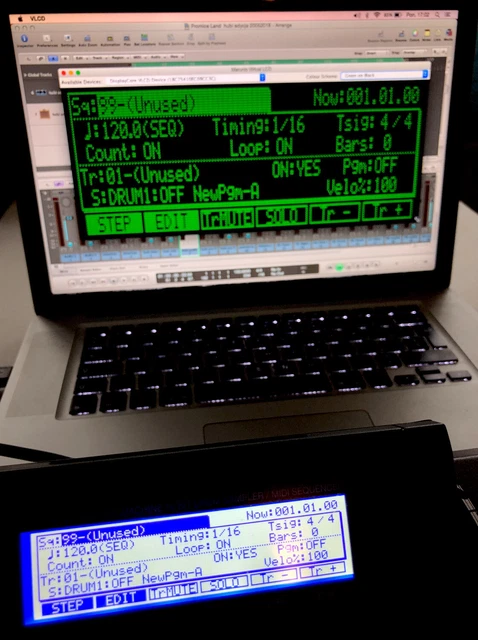 Akai MPC2000XL Et MPC2000 Classique Tout Neuf LED Écran Avec Virtuel LCD Option