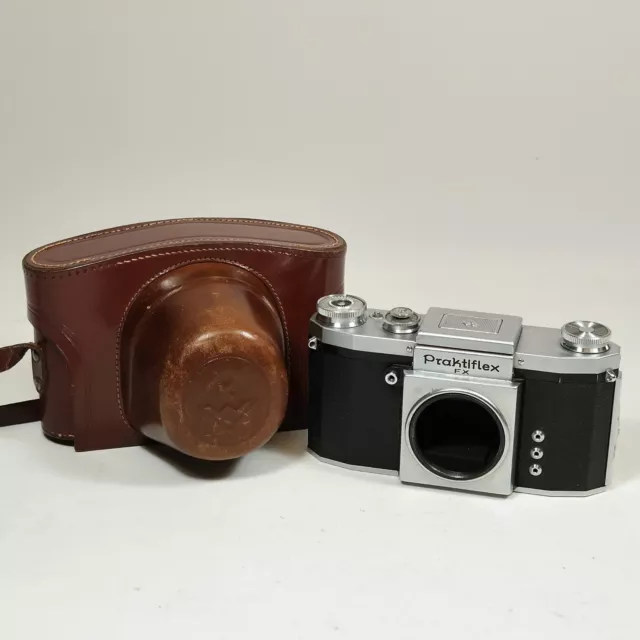 Praktica Praktiflex FX SLR Spiegelreflexkamera Analog Body Kamera Gehäuse O1