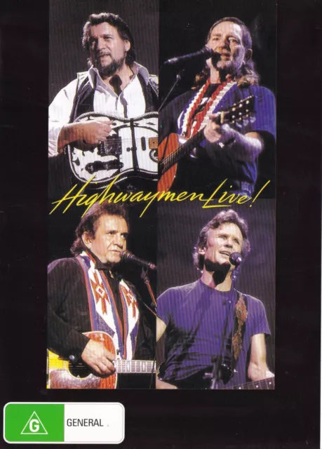 HIGHWAYMEN Live DVD Region Free PAL New  SirH70
