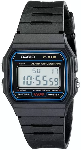 Casio Classic Digital Chronograph Men's Watch F-91W-1