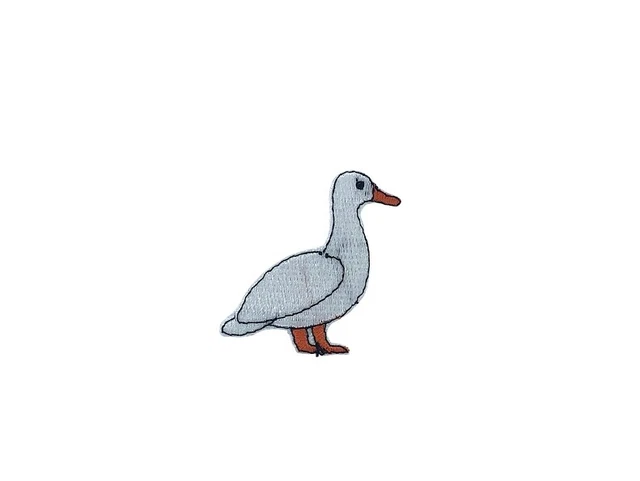 Patch aufnaher aufbugler applikation bügelbild gans goose ref2