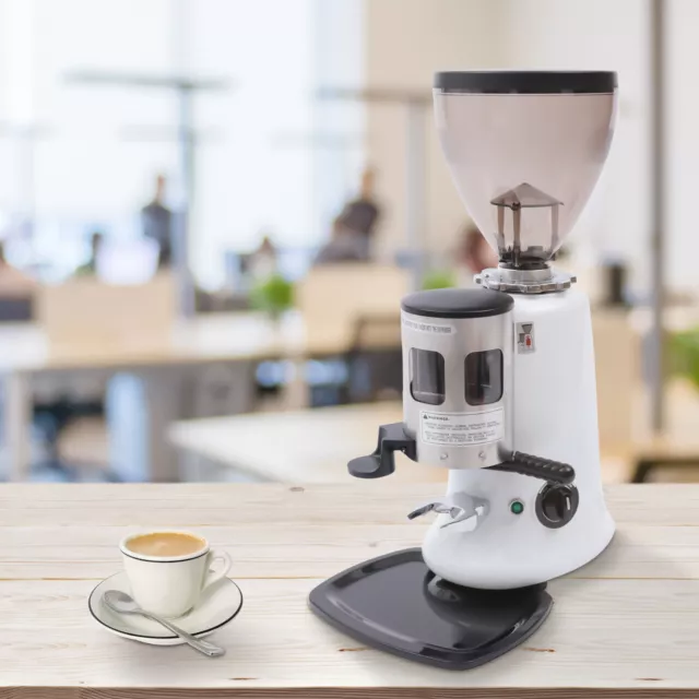 Electric Coffee Grinder Commercial Espresso Grinder ABS Bean Hopper Milling