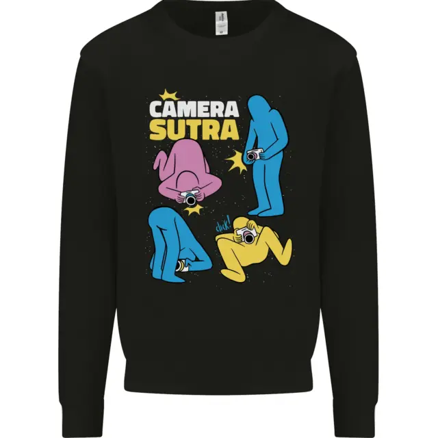 The Camera Sutra Funny Photography Photographer Mens Sweatshirt Jumper