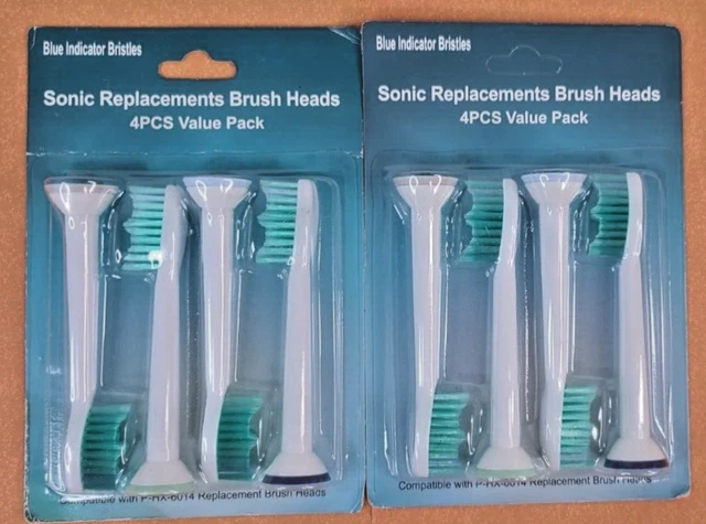 Cabezales de cepillo de repuesto Sonic 8 piezas (Phillips Sonicare)