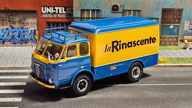 CAMION D'EPOCA N.1 ALFA ROMEO MILLE 1958 LA RINASCENTE VINTAGE TRUCKS
