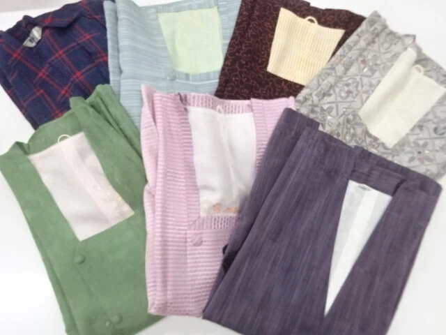 45424# Japanese Kimono / Antique Coat / Set Of 7