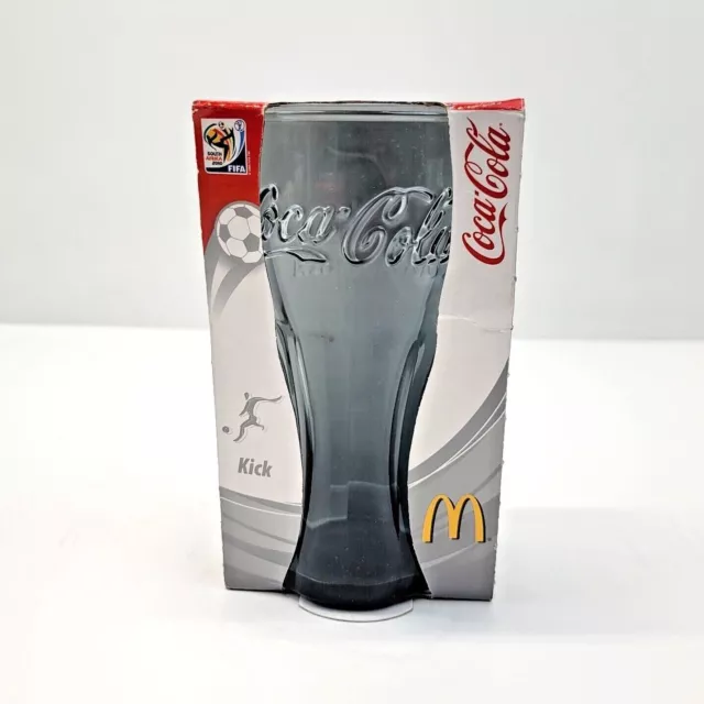 McDonalds Coca Cola 2012 FIFA World Cup Glass South Africa Ltd Edition Charcoal